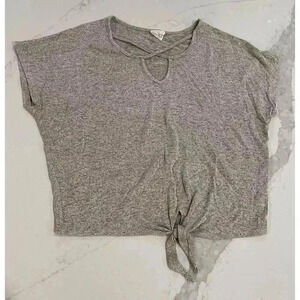 Caution to the Wind Anthropologie Tan Soft Crop Top Women’s Size Medium